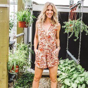 NWT Donna Romper - Veronica M